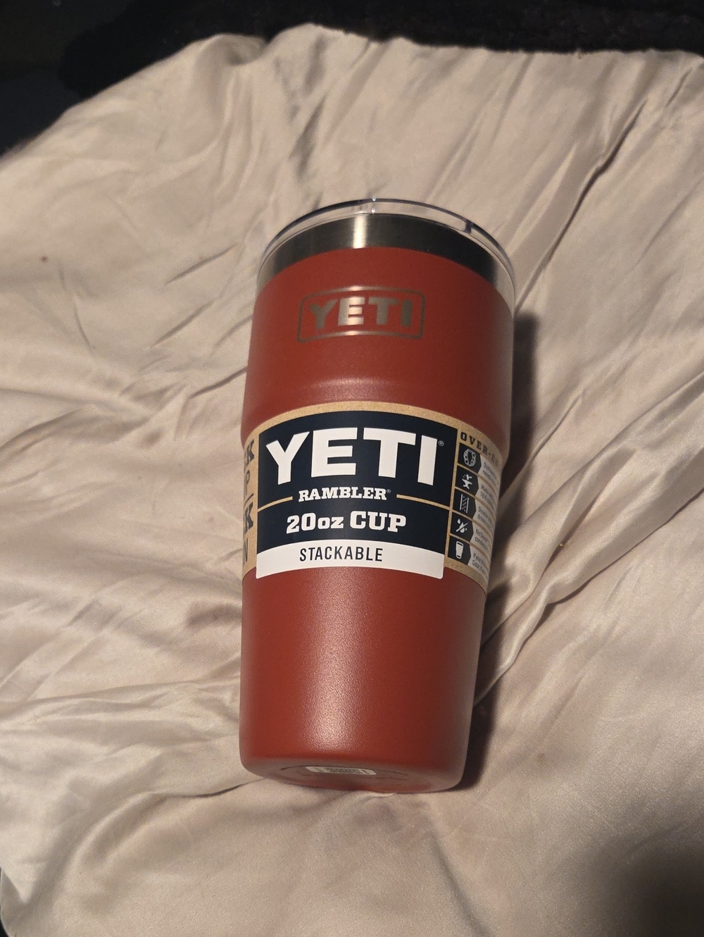 YETI Rambler 20oz Cup - Stag Red